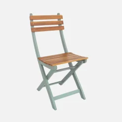 Acacia tuintafel met ronde hoeken, 8 stoelen