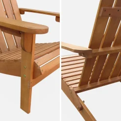 Adirondack tuinstoel van hout