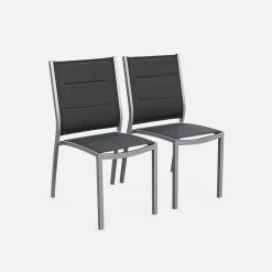 Aluminium tuinset 6 plaatsen