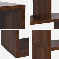 Asymmetrische vakkenkast 2x5 met 10 vakken
