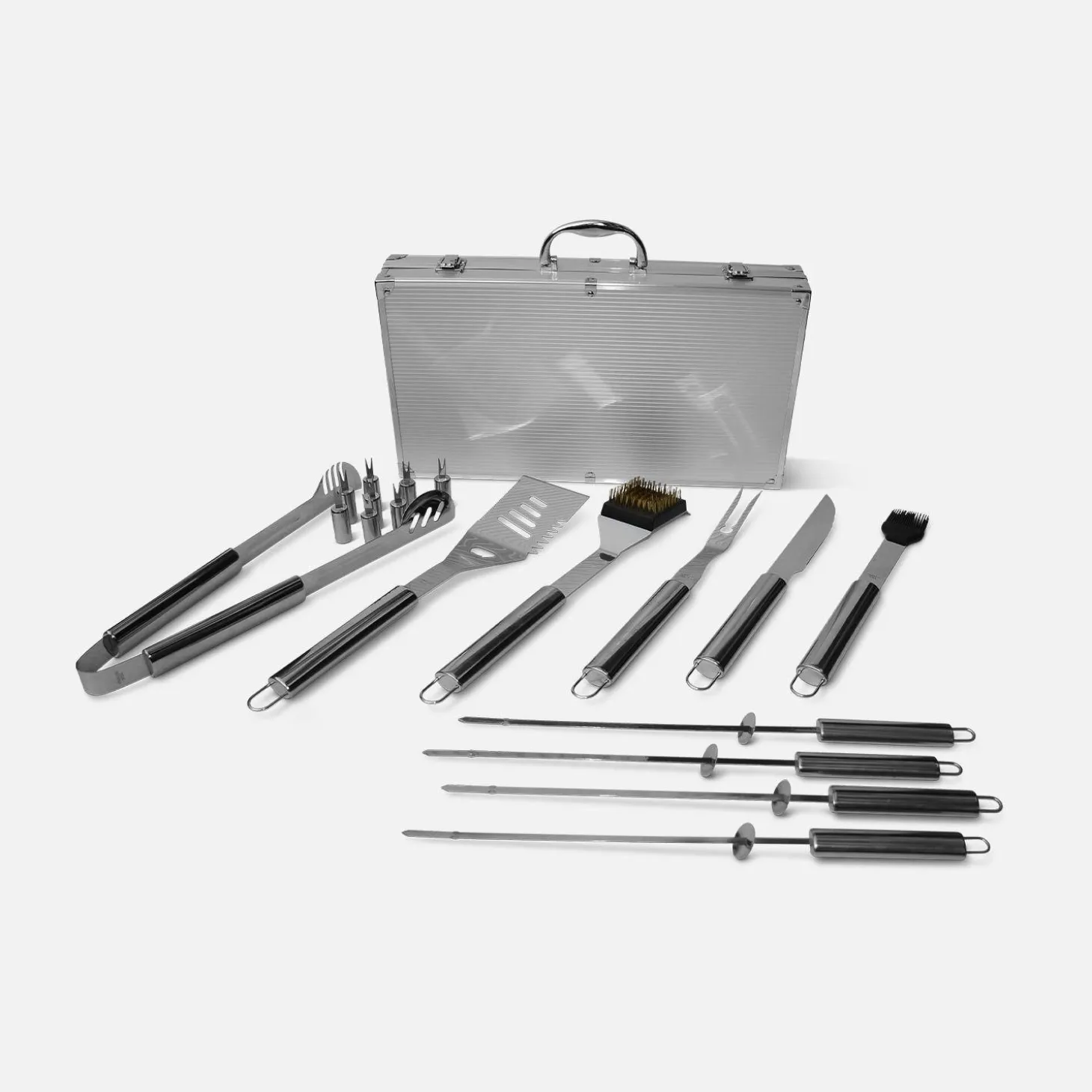 Barbecue accessoireset in koffer