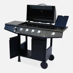 Barbecue op gas, 5 branders