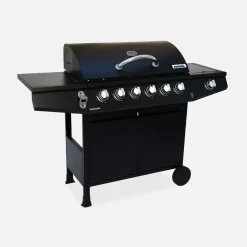 Barbecue op gas, 7 branders