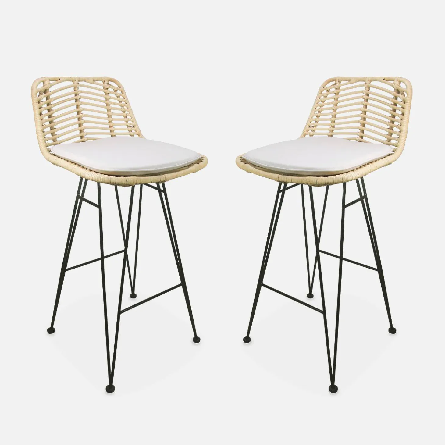 Barkruk, set van 2