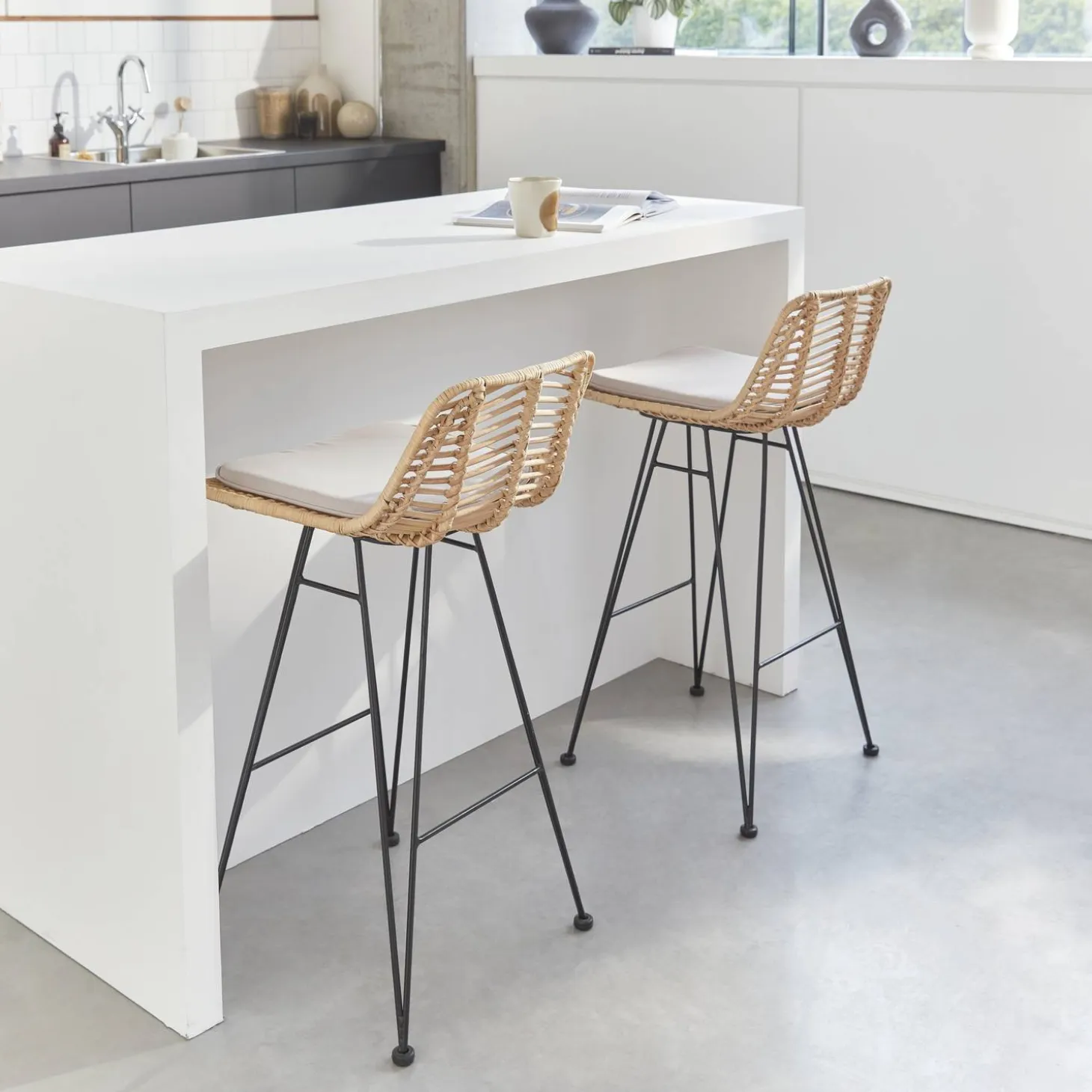 Barkruk, set van 2