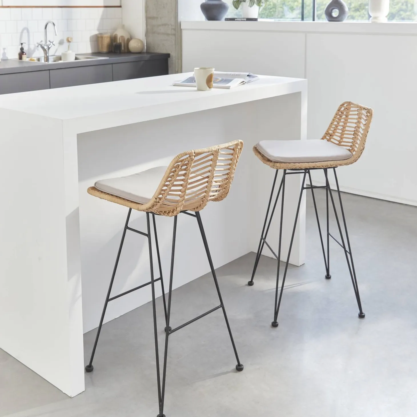 Barkruk, set van 2