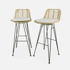 Barkruk, set van 2