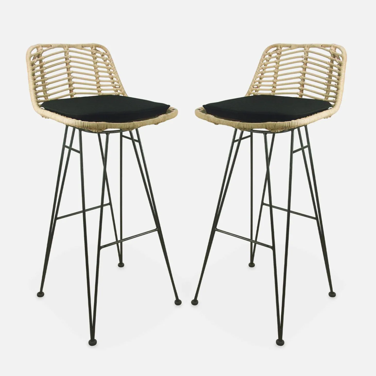 Barkruk, set van 2