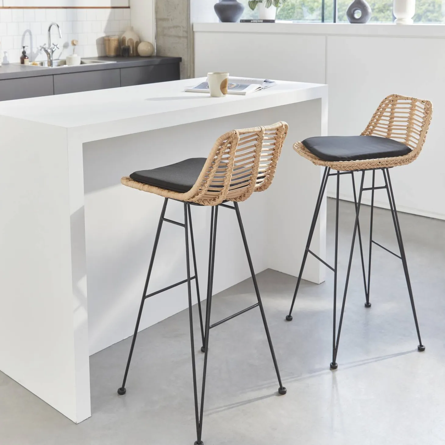 Barkruk, set van 2
