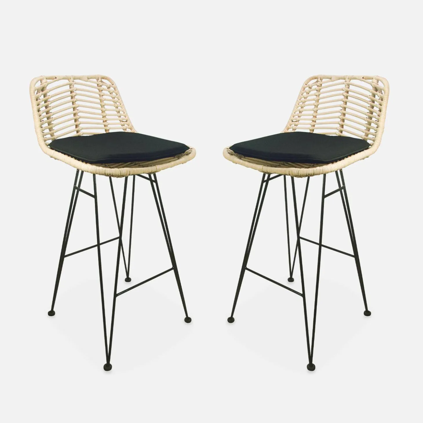Barkruk, set van 2