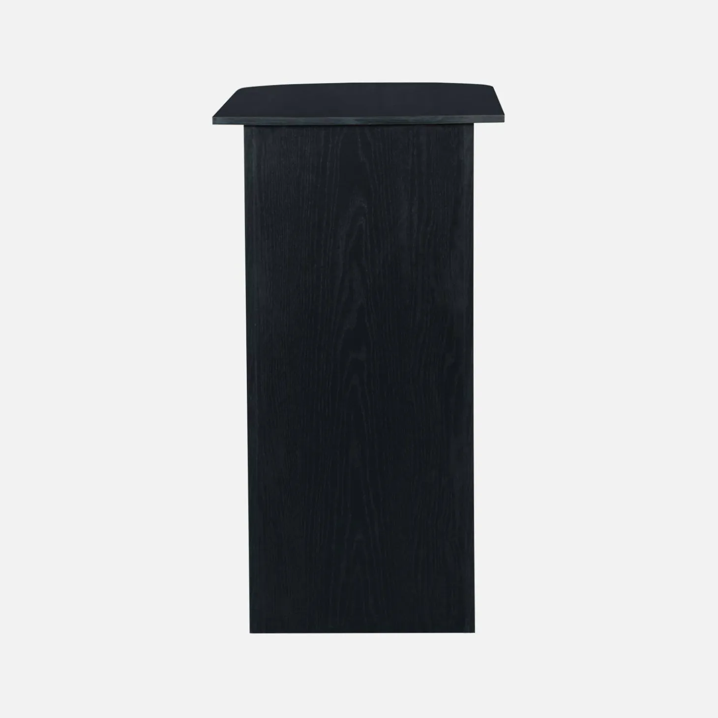Bartafel, hoge keukentafel van houtdecor met opbergruimte