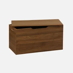 Bedeinde, walnootkleurig houtdecor
