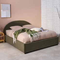 Bed met lattenbodem en hoofdeinde, 160 x 200cm