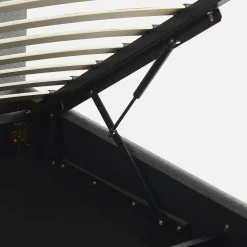 Bed met lattenbodem en hoofdeinde, 160 x 200cm