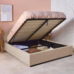Bed met lattenbodem en hoofdeinde, 140 x 190cm