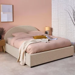 Bed met lattenbodem en hoofdeinde, 140 x 190cm