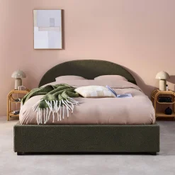 Bed met lattenbodem en hoofdeinde, 140 x 190cm