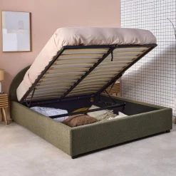 Bed met lattenbodem en hoofdeinde, 140 x 190cm