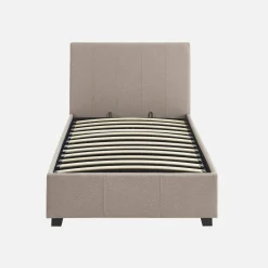 Bed met lattenbodem en hoofdeinde, 90 x 190cm