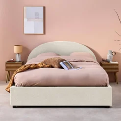 Bed met lattenbodem en hoofdeinde, 160 x 200cm