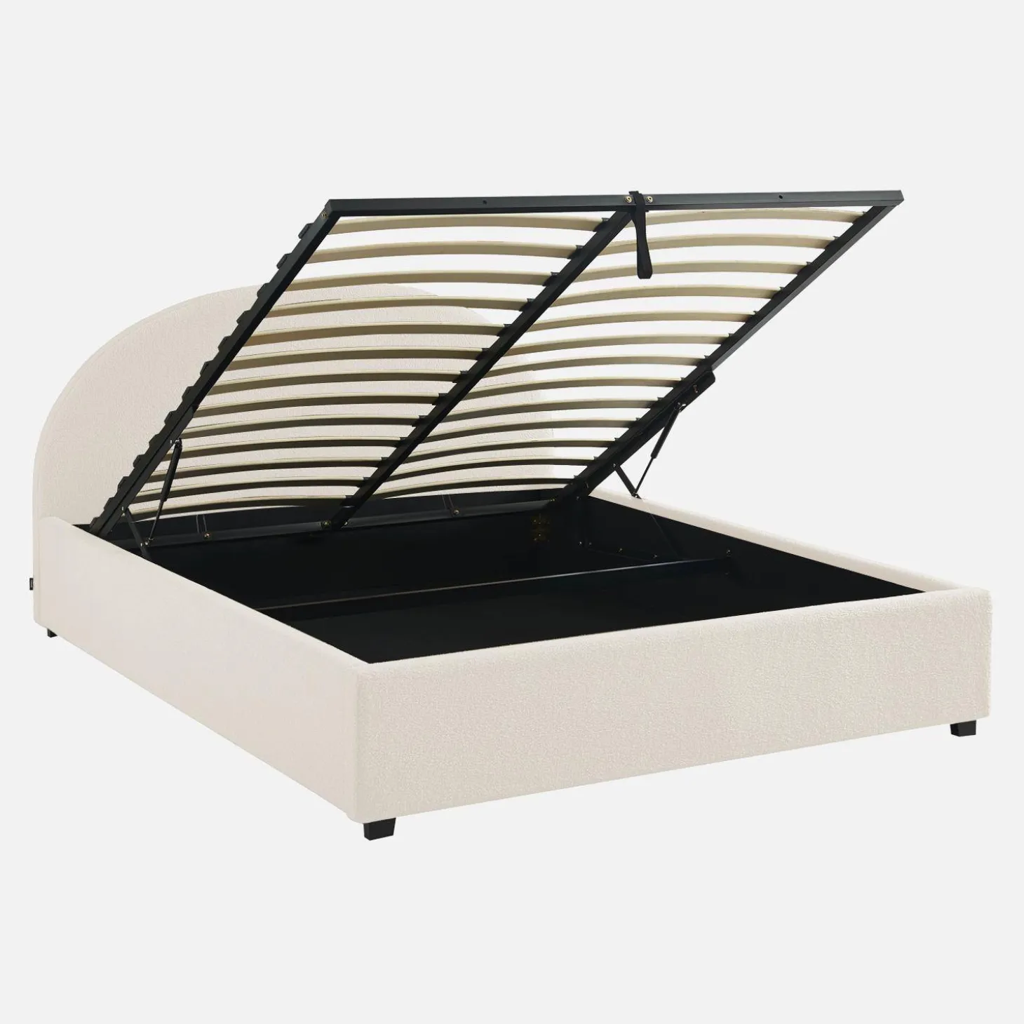 Bed met lattenbodem en hoofdeinde, 160 x 200cm