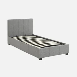 Bed met lattenbodem en hoofdeinde, 90 x 190cm