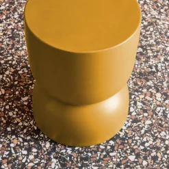 Bijzettafel, metalen nachtkastje Ø32 x H42cm