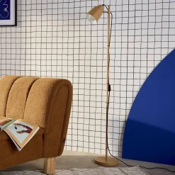 Binnenlamp, metaal H 145cm