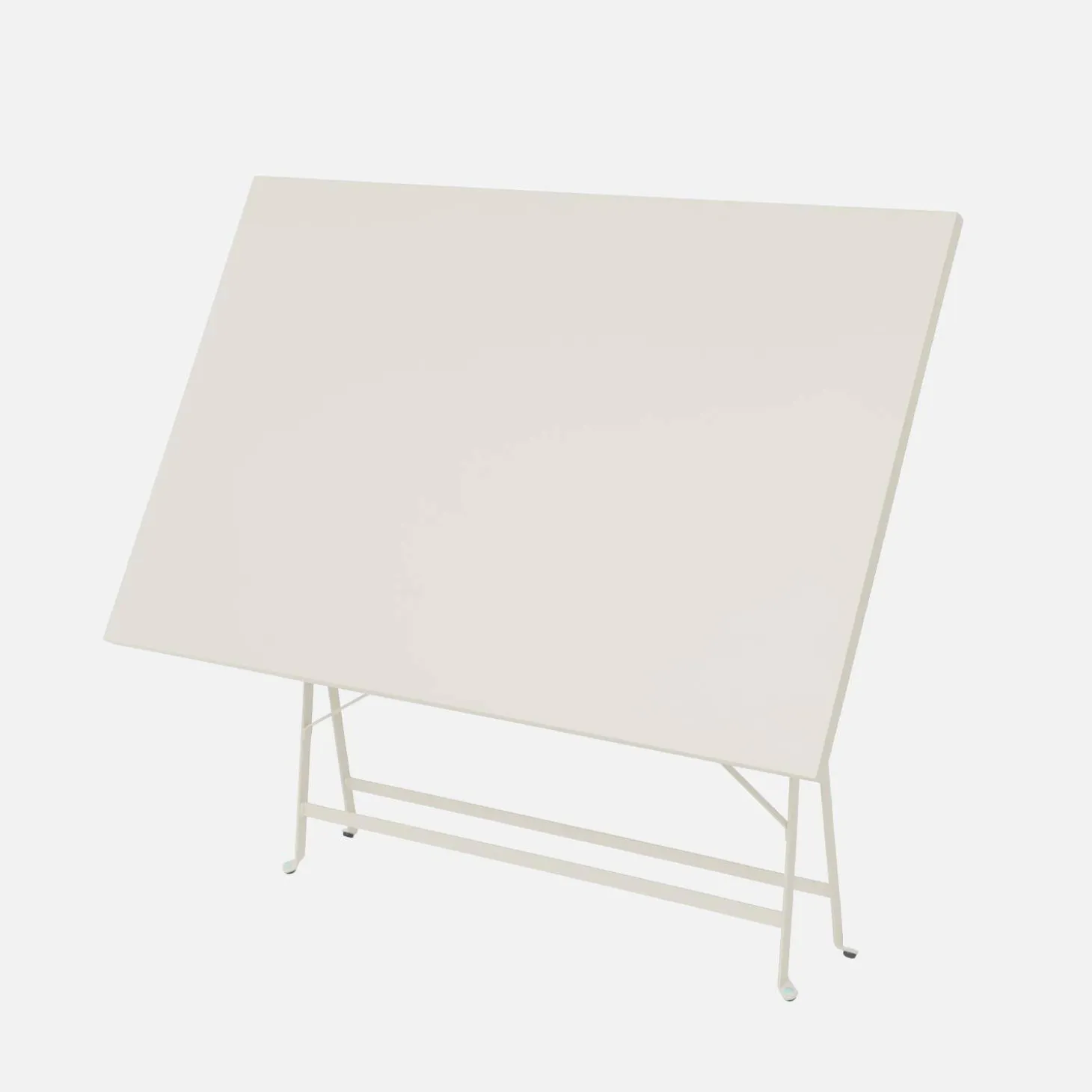 Bistrotafel met 4 stoelen inklapbaar metaal 110 x 70cm