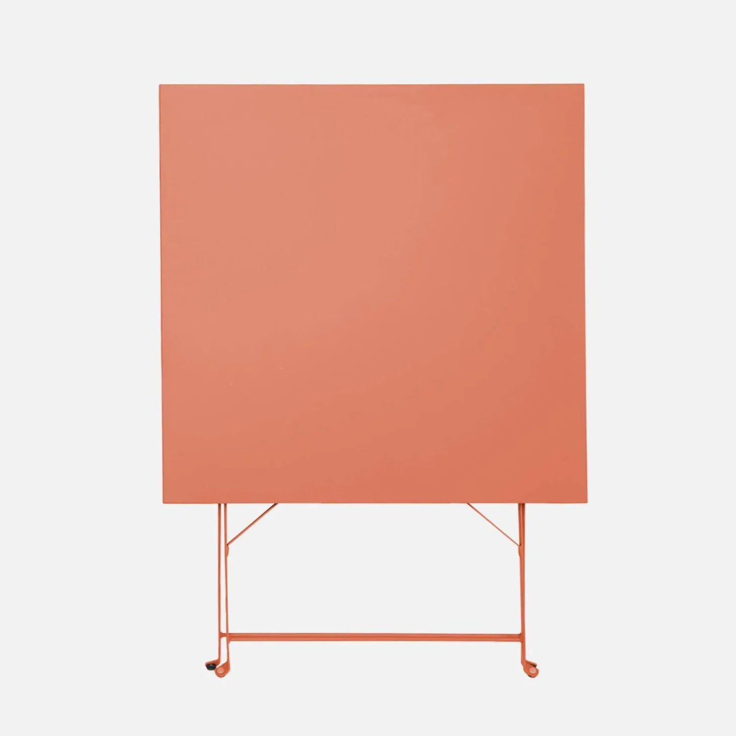 Bistrotafel met 2 stoelen inklapbaar metaal 70 x 70cm