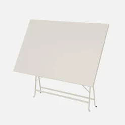 Bistrotafel voor 4 personen inklapbaar metaal 110 x 70cm