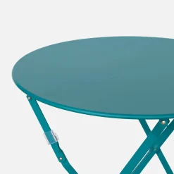 Bistrotafel voor 2 personen inklapbaar metaal Ø60cm