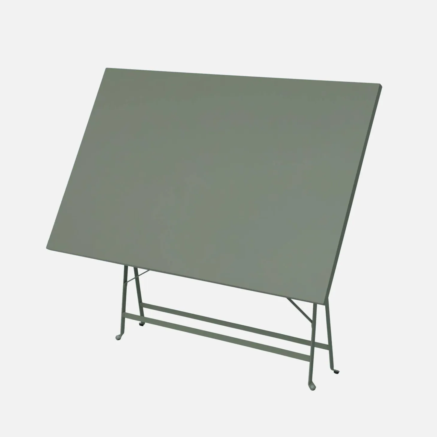 Bistrotafel voor 4 personen inklapbaar metaal 110 x 70cm