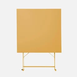 Bistrotafel voor 2 personen inklapbaar metaal 70 x 70cm