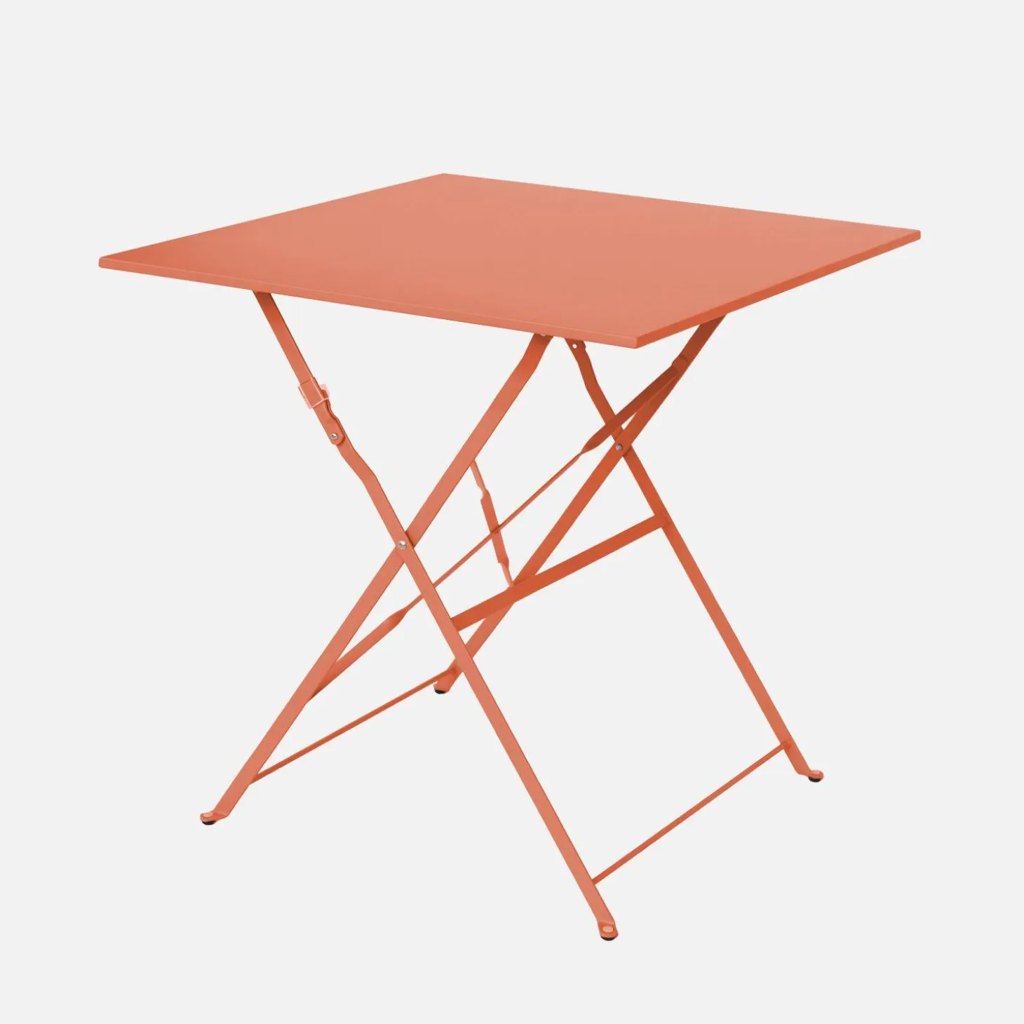 Bistrotafel voor 2 personen inklapbaar metaal 70 x 70cm