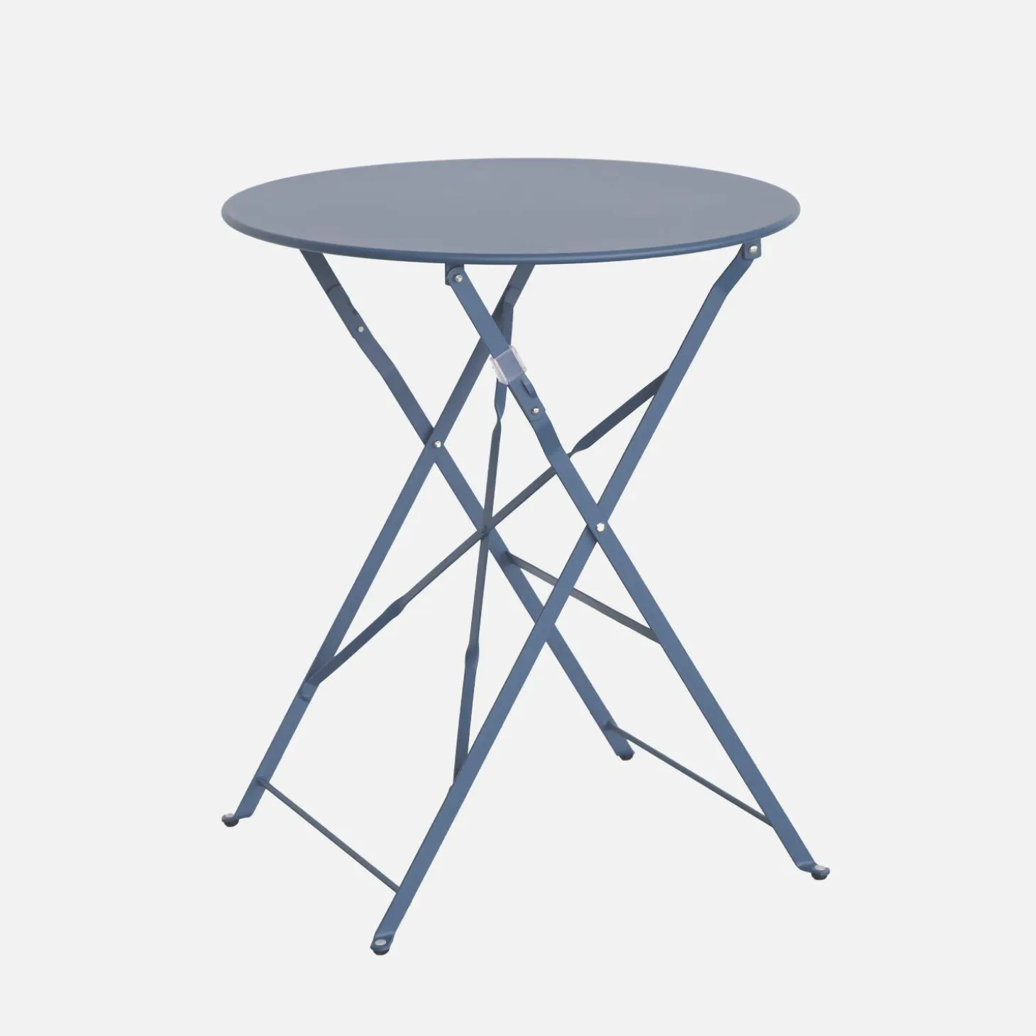 Bistrotafel voor 2 personen inklapbaar metaal Ø60cm
