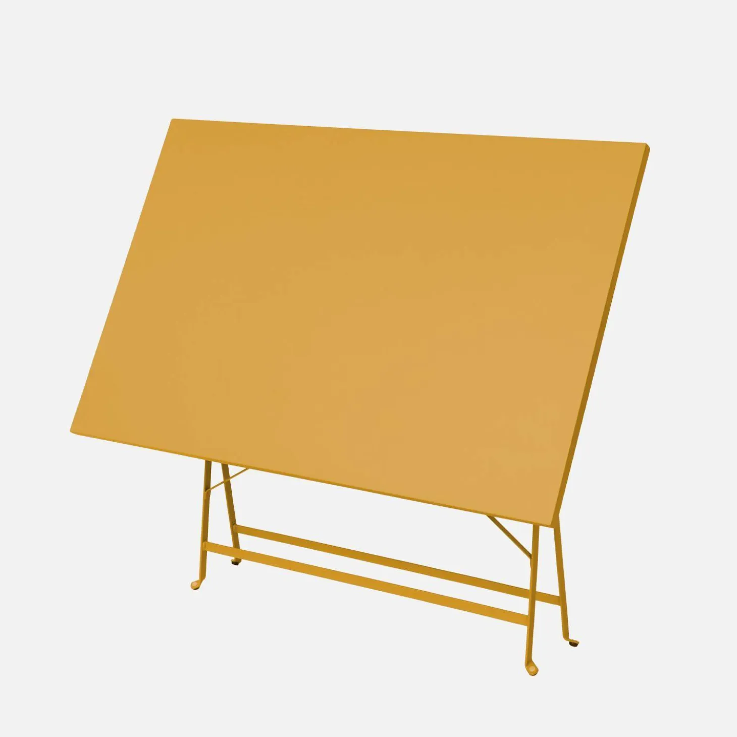 Bistrotafel voor 4 personen inklapbaar metaal 110 x 70cm