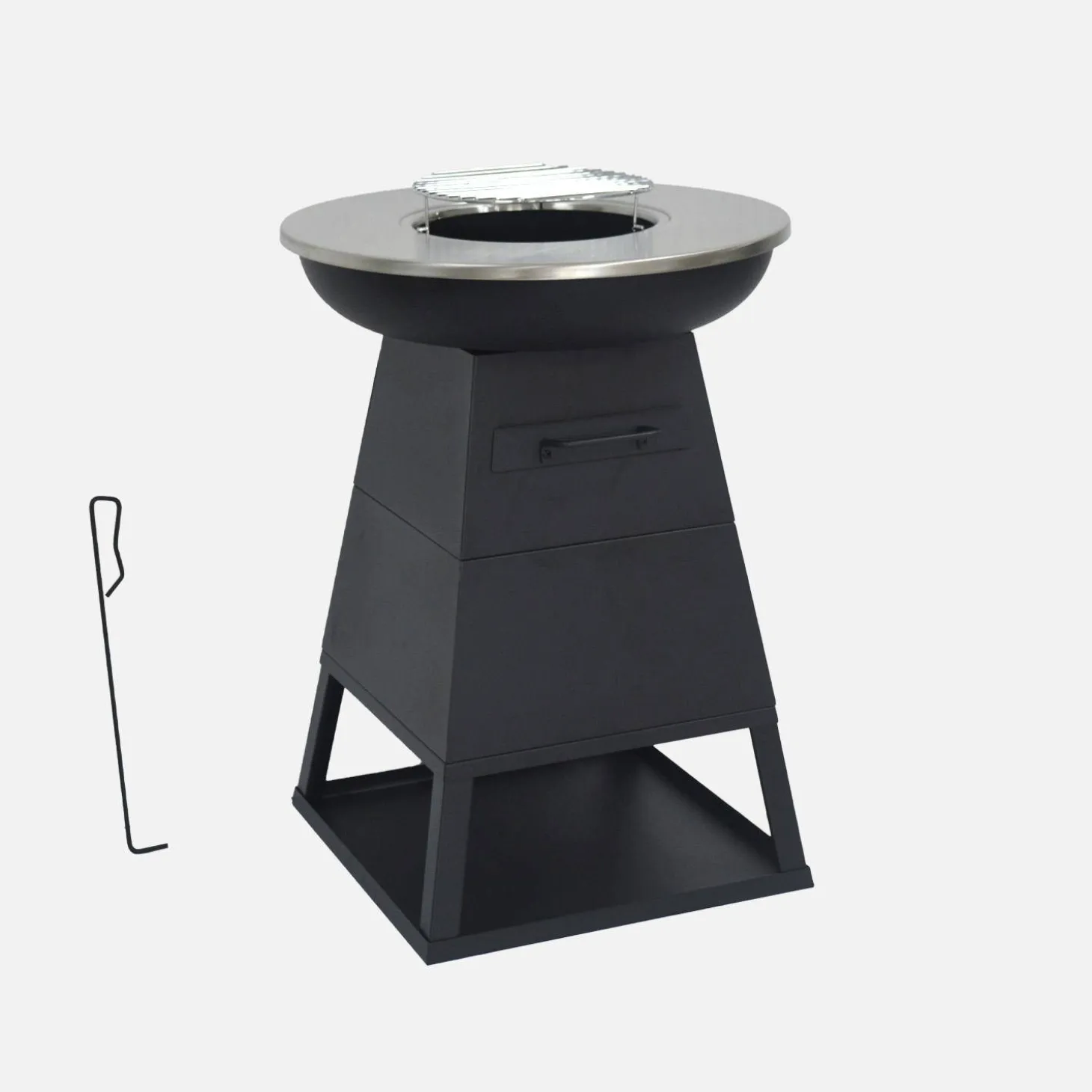 Brasero barbecue Ø59cm met opbergruimte