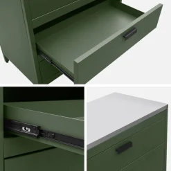 Buitenkeuken 6 modules incl. houtskoolbarbecue staal