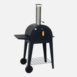 Buitenpizzaoven met neerklapbaar blad