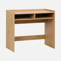 Bureau hout decor 2 opbergvakken