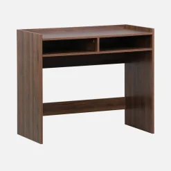 Bureau hout decor 2 opbergvakken