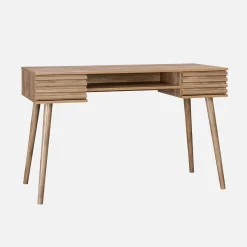 Bureau met houteffect, 2 lades