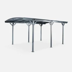 Carport 5x3m aluminium en polycarbonaat