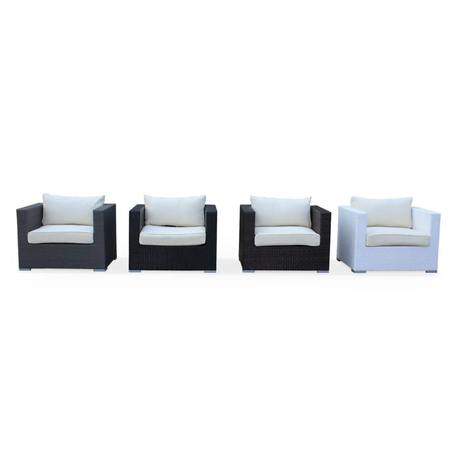 Complete set kussenhoezen voor Caligari loungeset