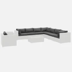 Complete set kussenhoezen voor Venezia loungeset