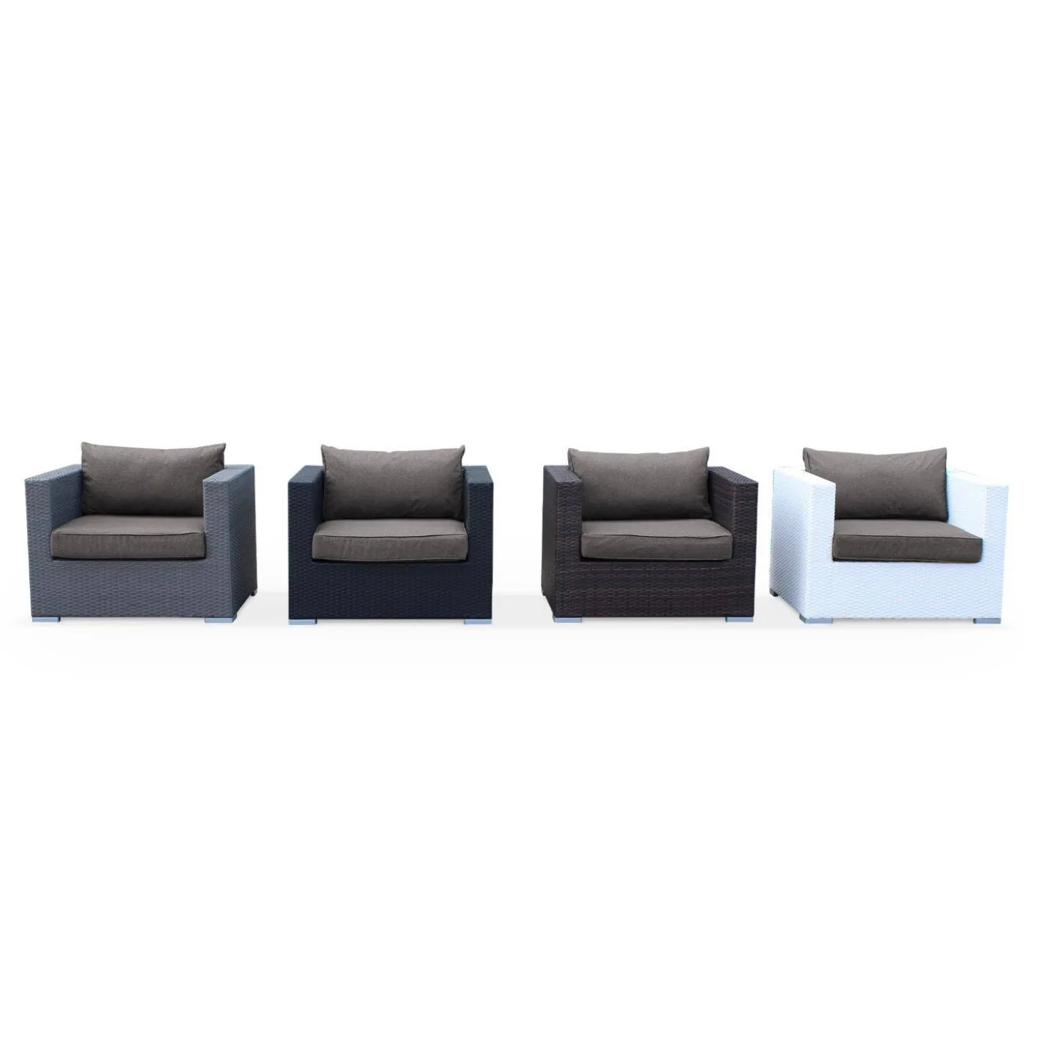 Complete set kussenhoezen voor Venezia loungeset