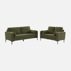 Corduroy bank, 2-zits, 130x68x82cm