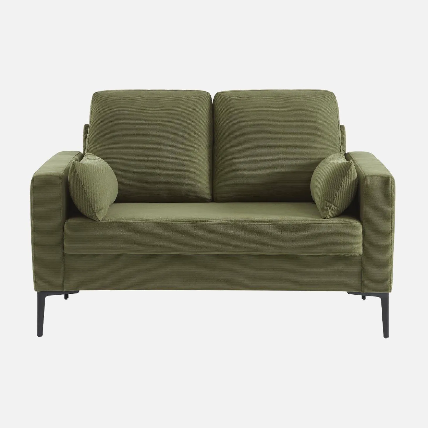 Corduroy bank, 2-zits, 130x68x82cm