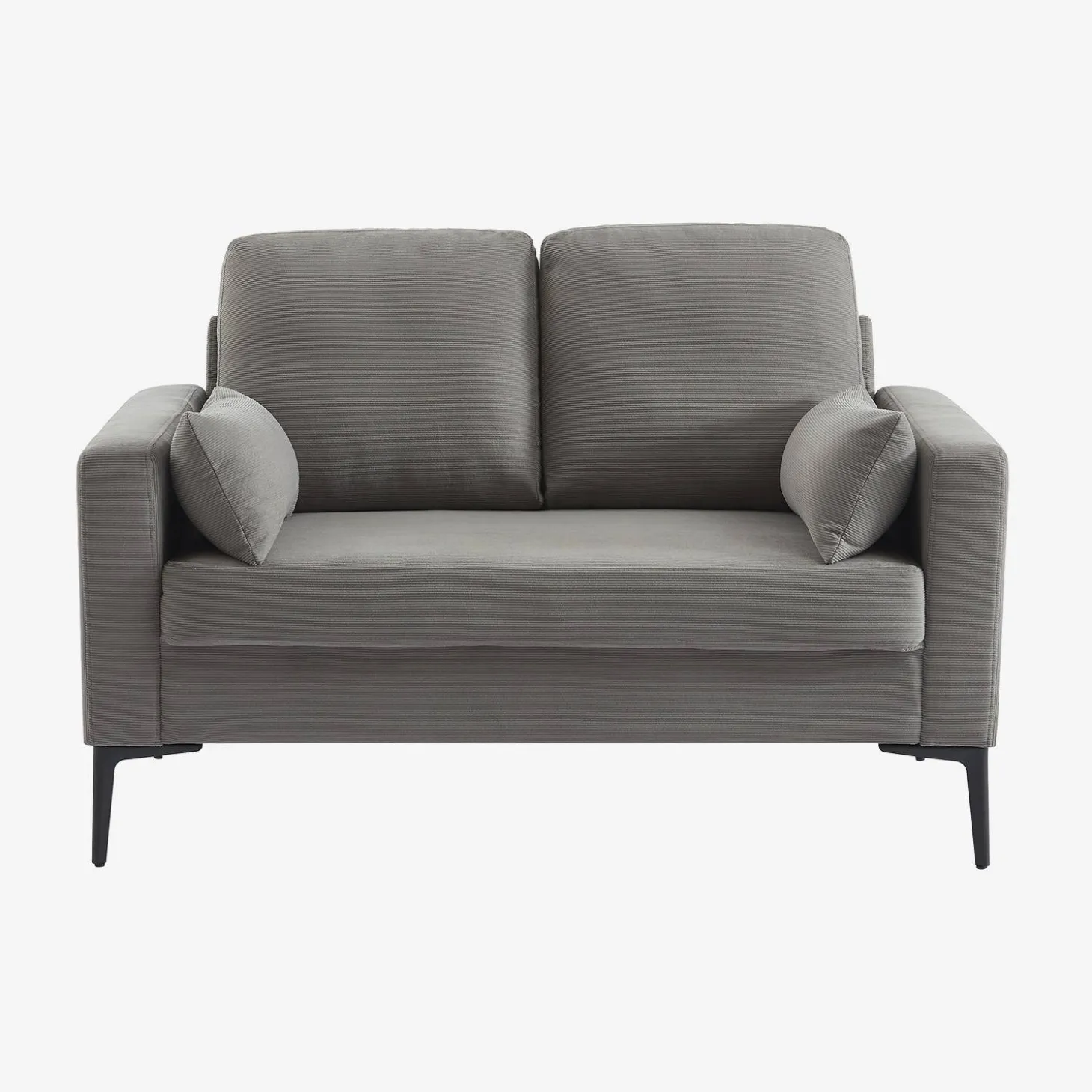 Corduroy bank, 2-zits, 130x68x82cm